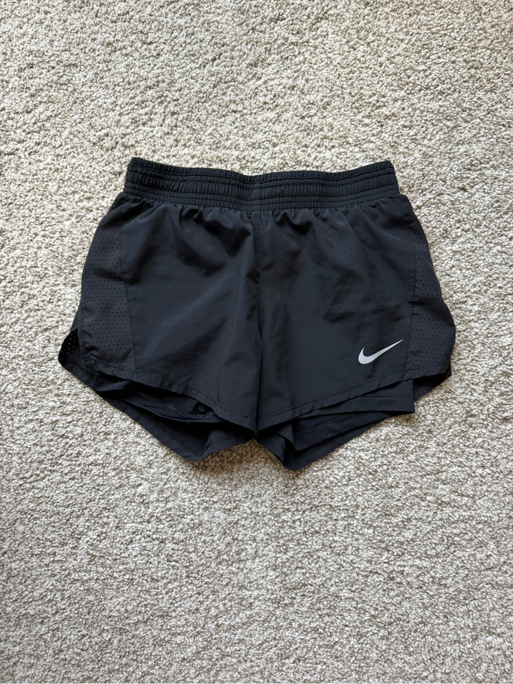Nike Black Running Shorts Womens